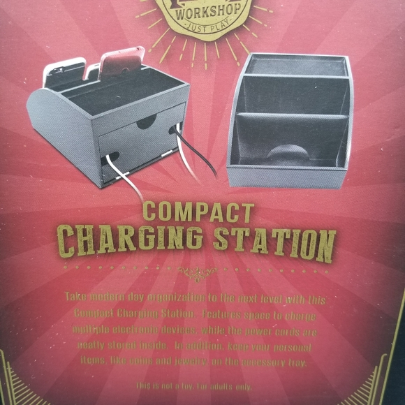 Compact Charging Station Organizer New - Picture 4 of 4
